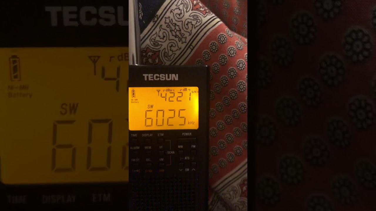 6025 KHZ Radio Illimani La Voz de Bolivia (94.3 FM), 0910 UTC, March 8, 2020 YouTube