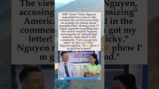 Vicky Nguyen Responds After Viewer Says She Owes Carson Daly an Apology