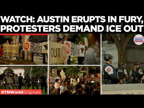 'GET ICE OUT!': Austin Erupts in Protest After Venezuelan Man Shot by ICE | Times Now World
