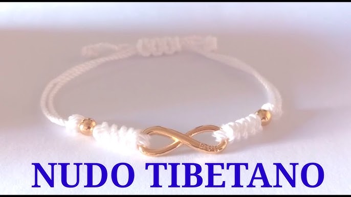 Cómo hacer pulseras de hilo fáciles paso a paso🧵🧶