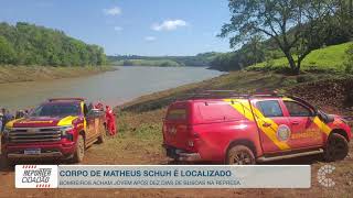 Corpo do jovem vítima de afogamento durante torneio...