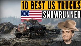 The TOP 10 Best US trucks in SnowRunner? screenshot 3