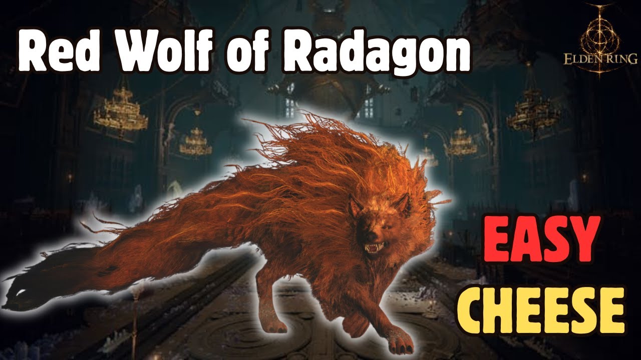 EZ Red Wolf Cheese Elden Ring!!!