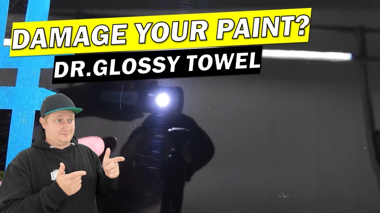 😱 DOES THE DR.GLOSSY CUDDLEBUDDY MICROFIBER TOWEL SCRATCH YOUR PAINT? NOBODY SHOWS YOU THIS! 🚗💥