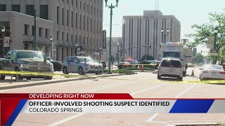 Downtown Colorado Springs officer-involved shooting suspect identified