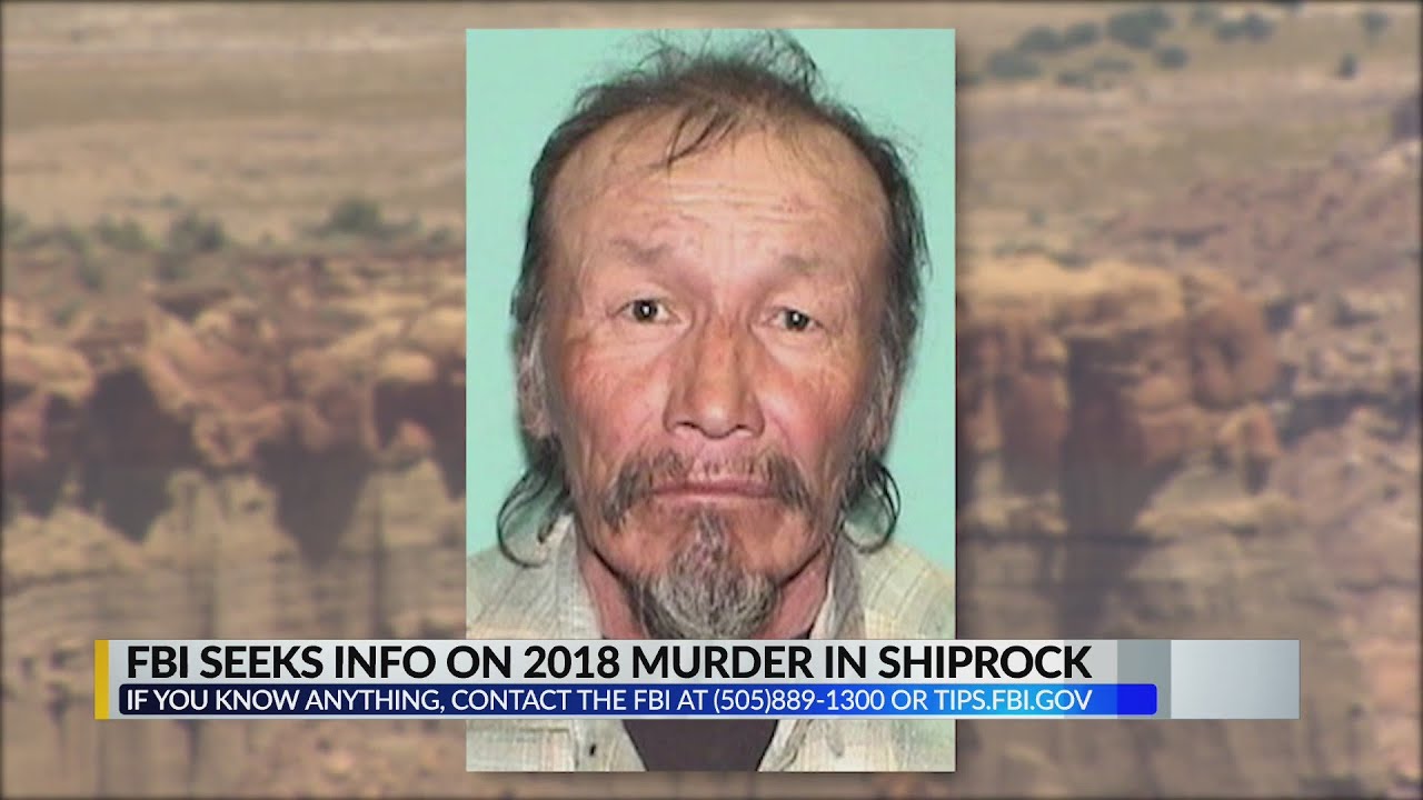FBI offering 5k for information on Shiprock murder YouTube
