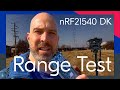 Testing Bluetooth Low Energy range with the nRF21540 DK