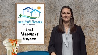 Short Subject: Quincy's Office of Healthy Homes, National Lead Poisoning Prevention Week