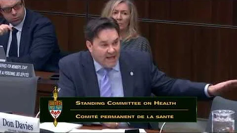 Don and the Health Minister in Committee