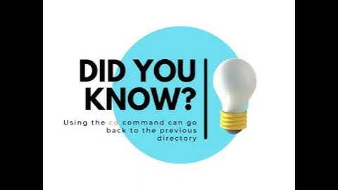 Use Linux CD command to go back to the previous directory #shorts