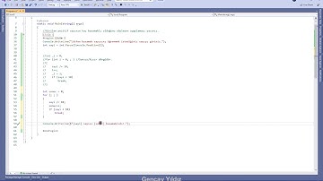 C# Algoritma Soruları (Soru 8 - Çözüm 2)