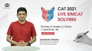 CAT 2022 Live SimCAT Solving ft. Shashank Prabhu - CAT 100%iler | IMS India