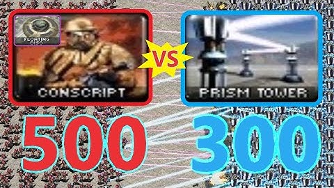 Infantry using Disk Laser - Red Alert 2