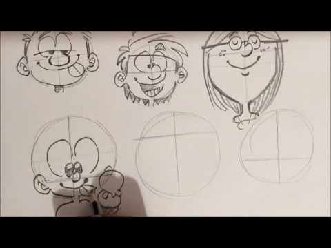Video: Cómo Dibujar Caricaturas
