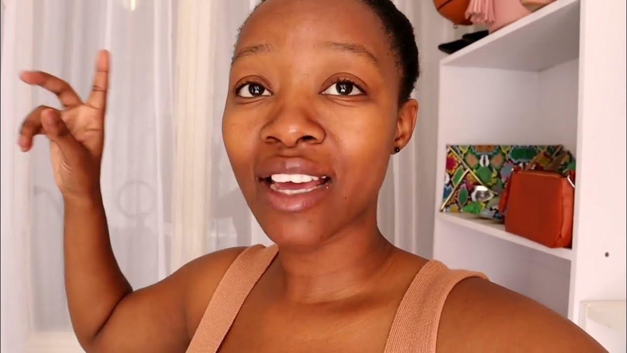 Vlog Few days in my life Face mask Home relaxing my hair