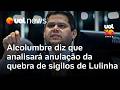 Alcolumbre diz a aliados de Lula que analisará pedido para anular quebra de sigilos de Lulinha