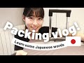 Vlog in japanesei did packing for going back to japancomprehensibleinput