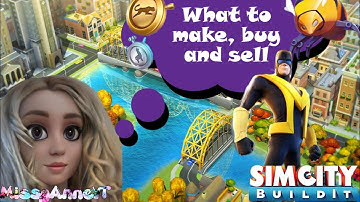 SimCity build it what to make, buy and sell