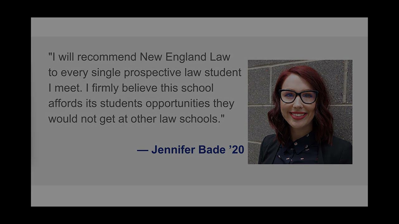 New England Law Admissions Slideshow YouTube