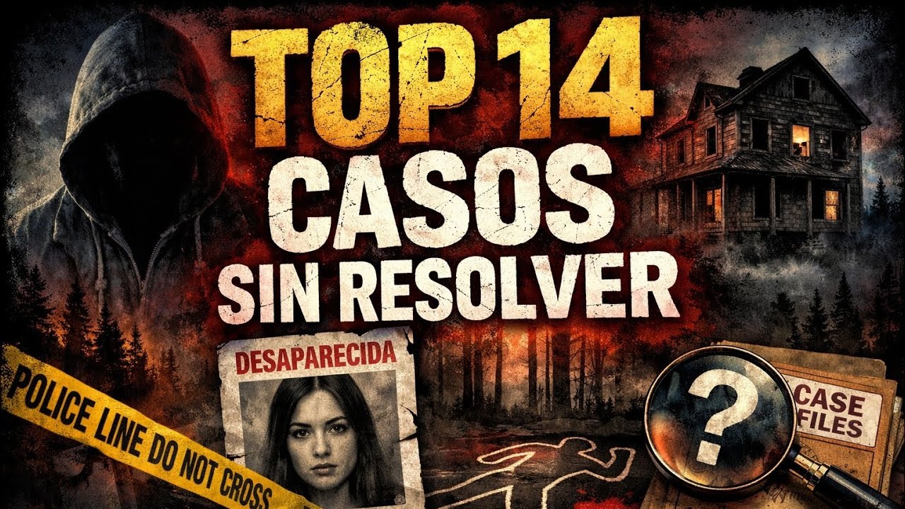 TOP 14 CASOS SIN RESOLVER -CASOS EN SILENCIO