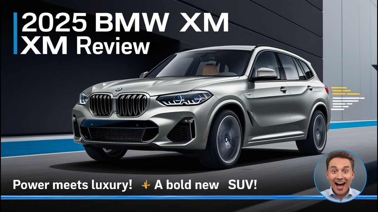 2025 BMW XM Review: The SUV That Blends Power with Elegance! - YouTube