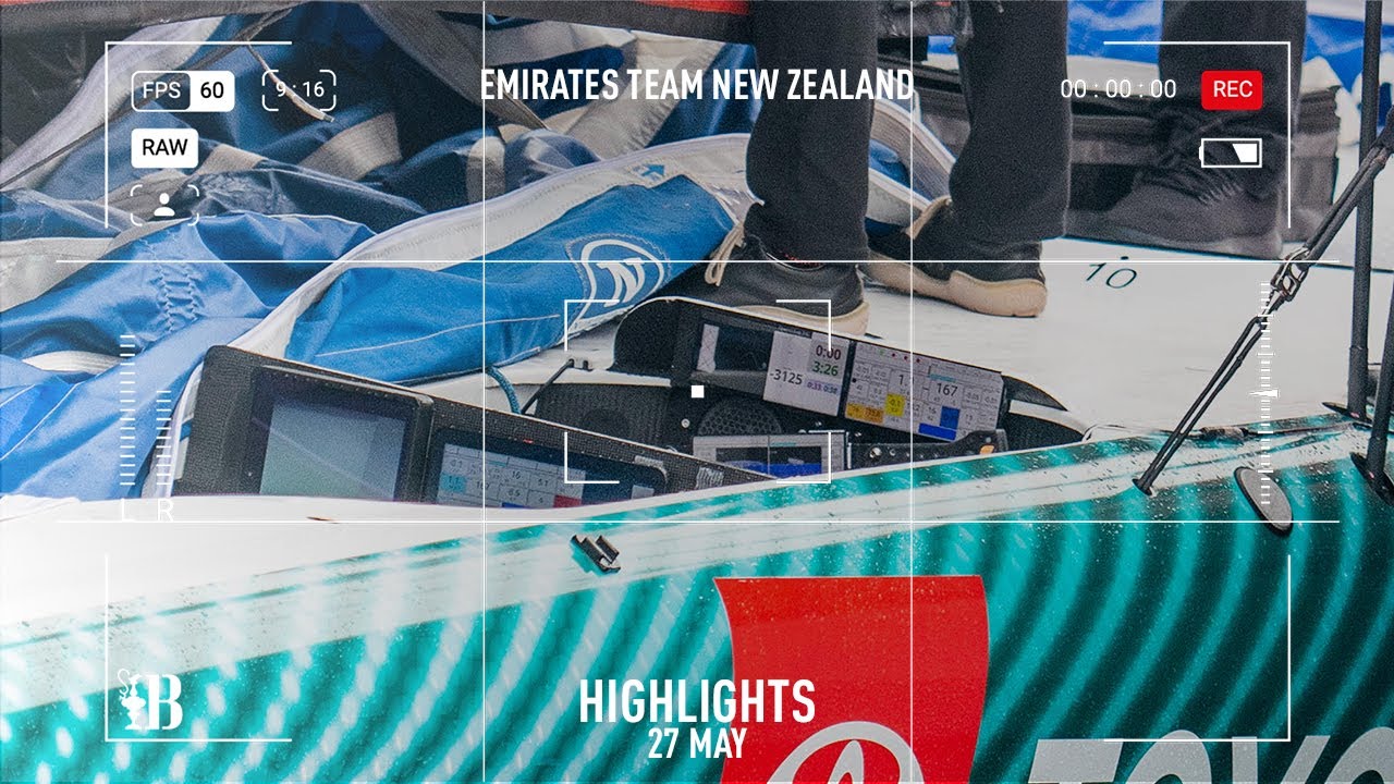 ⁣Emirates Team New Zealand LEQ12 Day 27 Summary