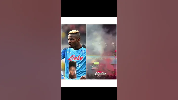 Victor Osimhen Led His Italian Club Side, Napoli To win The League Title For The First since  1990