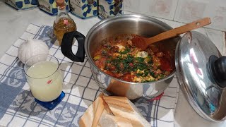 شكشوكة المرڨاز التونسية  أكلة سريعة و خفيفة للصيف