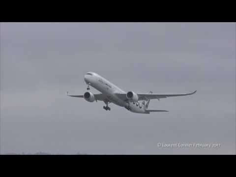 First Flight Airbus A350-1041 "Carbon Livery" F-WLXV (4k version)