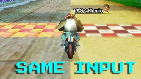 Mario Kart Wii - Completing Mushroom Gorge & DK Summit With THE SAME INPUT