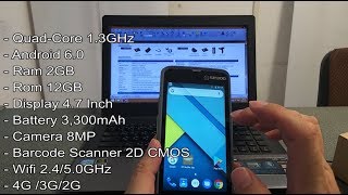 คณสมบตและการใชงานเบองตนของ Handheld Computer Sewoo Nbp-60