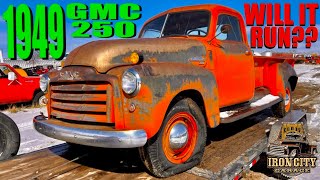 1949 GMC 250- FARM FRESH TRUCK WILL IT RUN AFTER 50 YEARS???