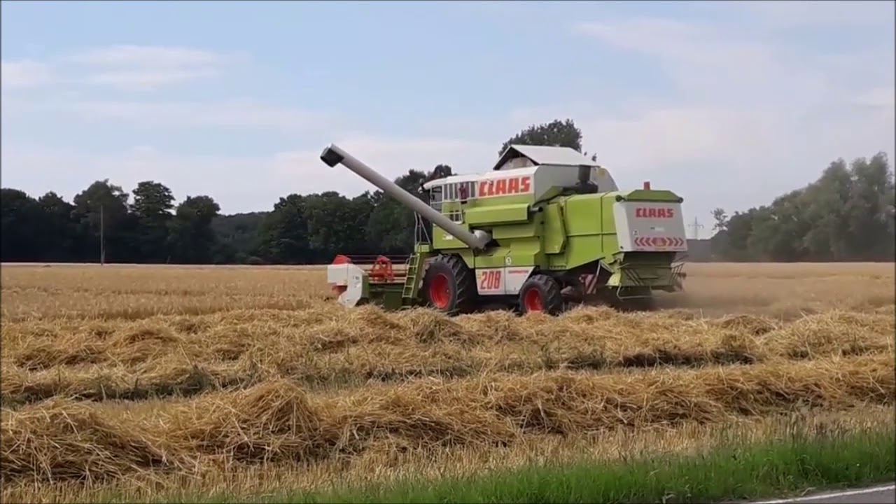 Die erste Gerste 2018 Fällt!