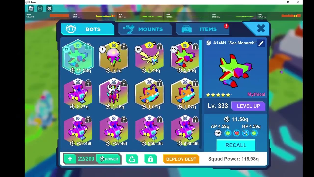 Bot Clash tutorial for increasing Power 