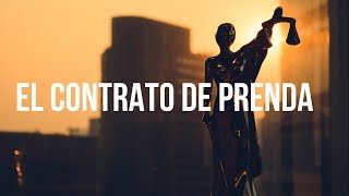 ¿Cómo se hace un contrato de prenda?
