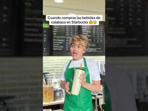 Cuando vas a Starbucks y pruebas las pumpkin