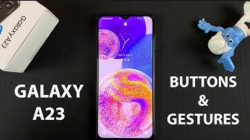 How To Switch Between Gestures and Navigation Buttons On Samsung Galaxy A23