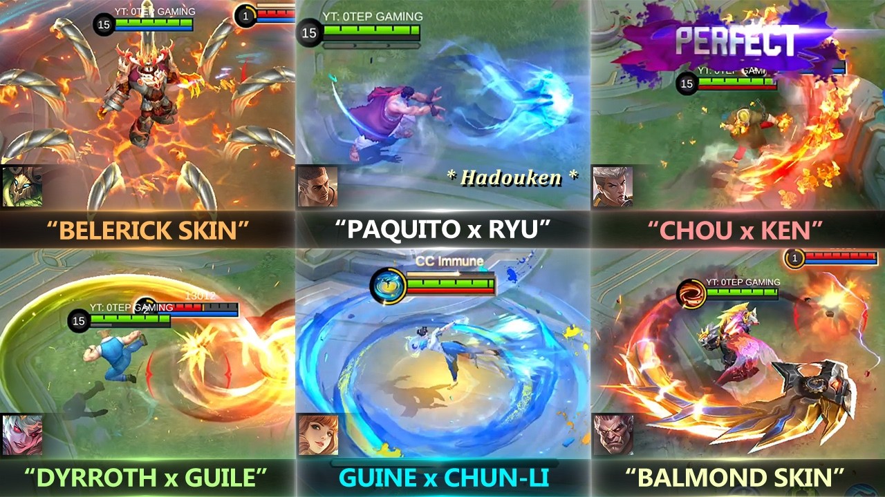 New Skins Gameplay of Chun-Li, Ryu, Ken and more... - YouTube