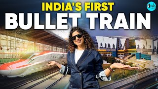 Bullet Train & Sabarmati Multimodal Hub-The Future Of Travel In India | India In Motion |Curly Tales