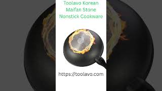 Toolavo Korean Maifan Stone Nonstick Cookware  Durable Frying Pot For Healthy Easy Cooking