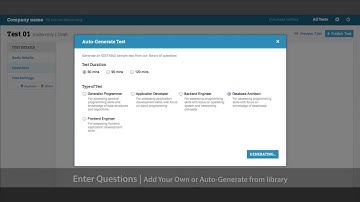 Create Test | HackerEarth Recruit
