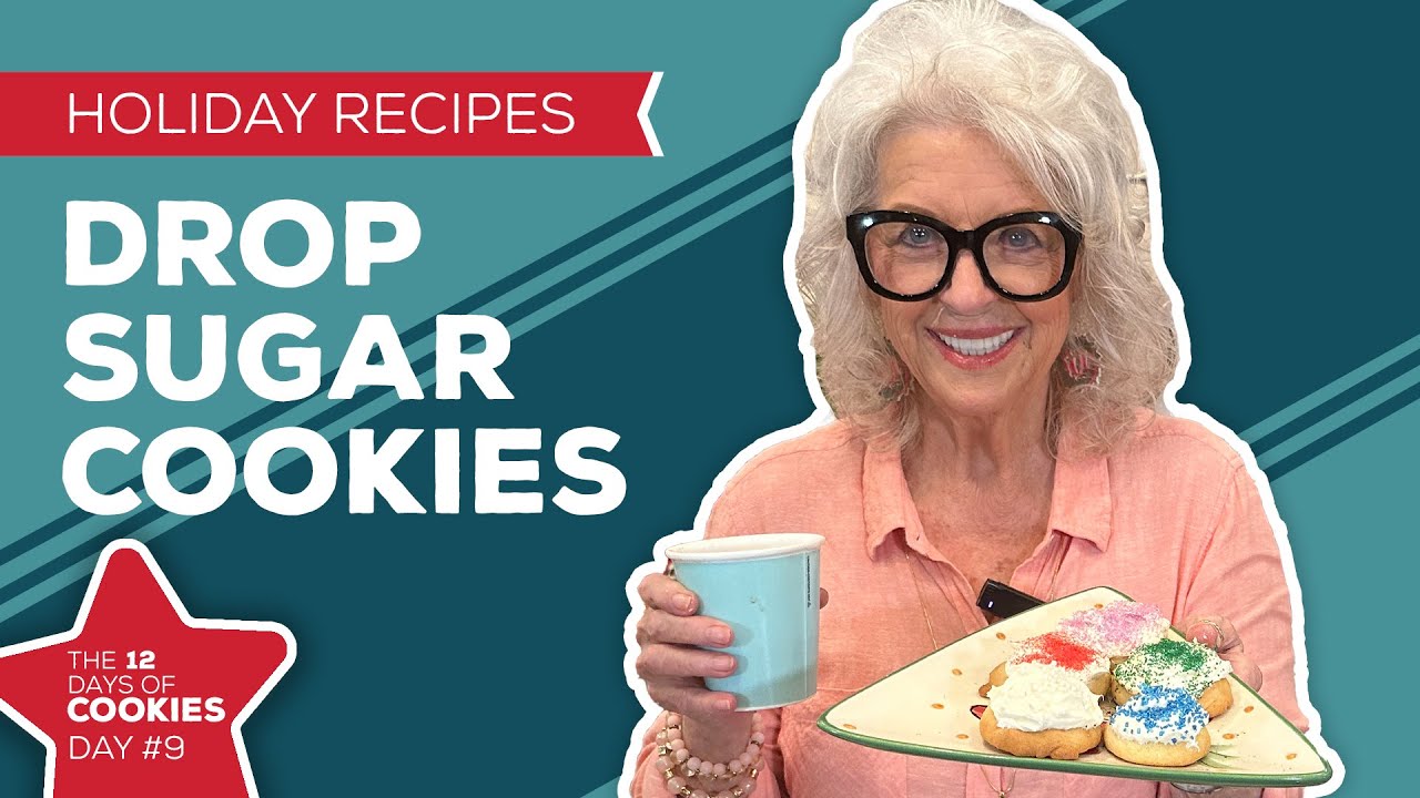 Holiday Cooking & Baking: Drop Sugar Cookies Recipe - YouTube