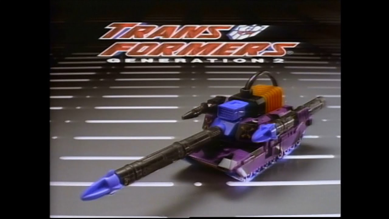 Transformers Generation 2 Combat Optimus Prime and Megatron V1 Commercial (DVD)