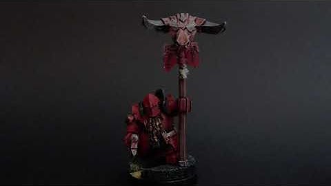 How to Paint - Chaos Dwarf Infernal Guard Banner Barrier