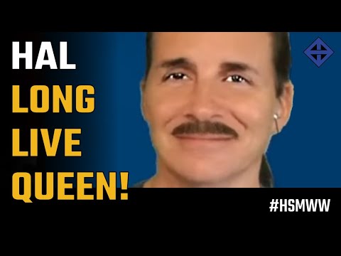 Hal channels the spirit of Freddie Mercury!