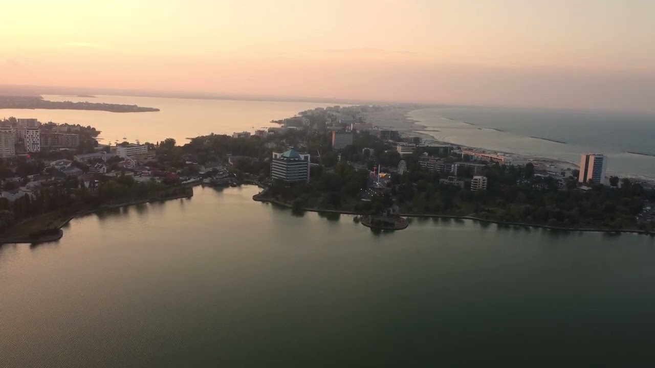 4K Drone video - Constanta, Mamaia Beach  |  DJI mini 2