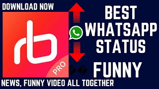 Best WhatsApp status and funny video Application|Roz buzz screenshot 3