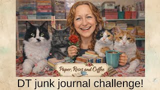 DT junk journal challenge! Haul #1