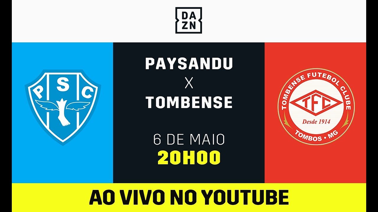 youtube dazn ao vivo paysandu