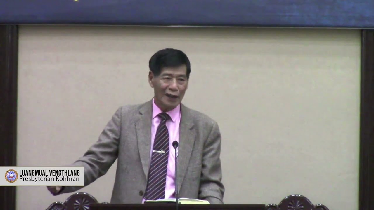 Rev. Vanlalzuata | Crusade Sermon - 6 “Hriatchian leh zual che ka va duh em” | Luangmual Vengthlang